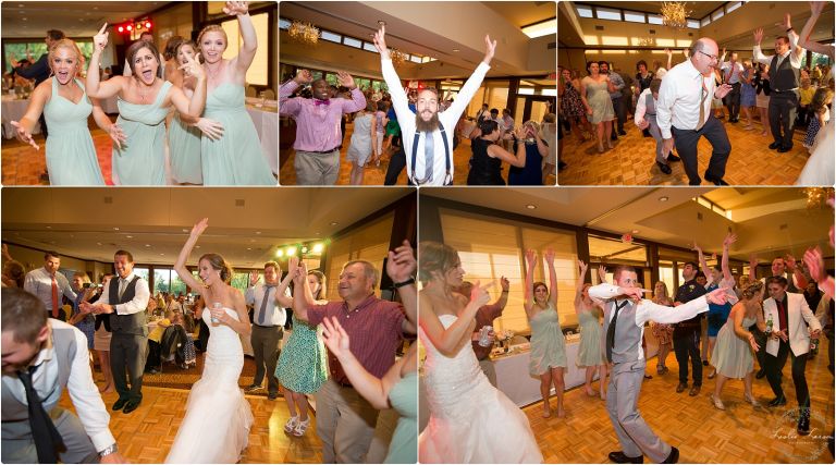 Oak Ridge Country Club wedding dancing