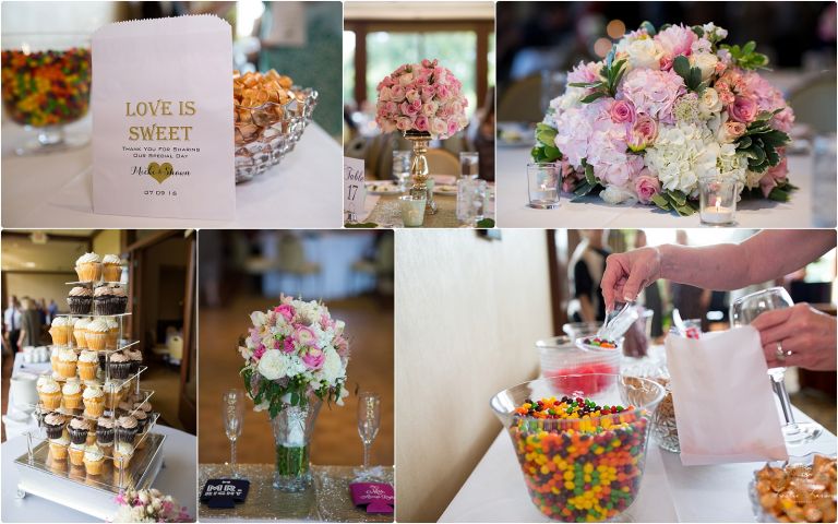 Oak Ridge Country Club wedding reception