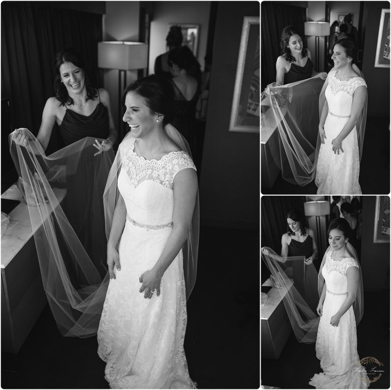 intercontinental hotel st paul wedding photography . 7