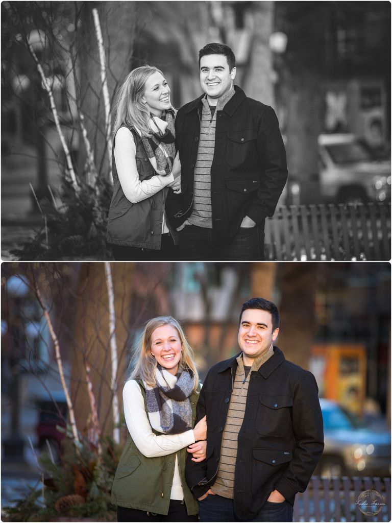 St Paul engagement landmark center Leslie Larson Photography 1