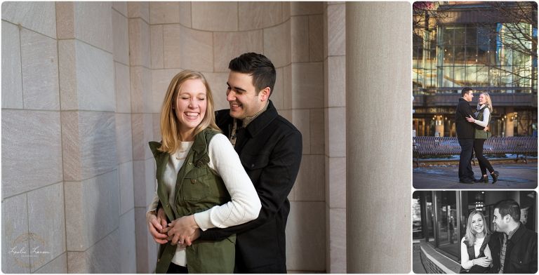 St Paul engagement landmark center Leslie Larson Photography 5