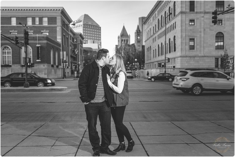 St Paul engagement landmark center Leslie Larson Photography 7