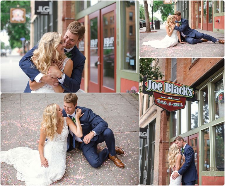 Joe Blacks Bar Grand Forks Wedding leslie larson photography 4