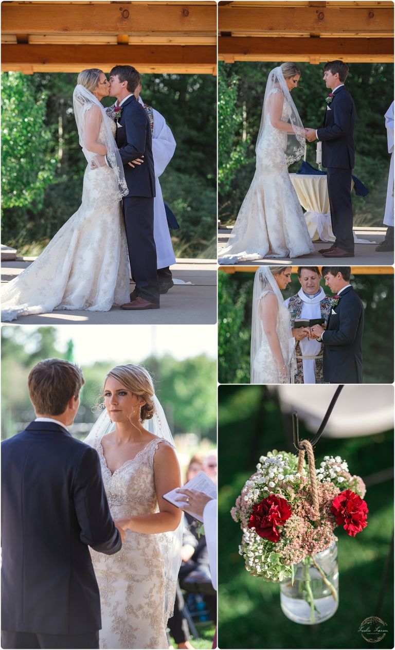 Refuge Golf Course Wedding Leslie Larson Photography 9