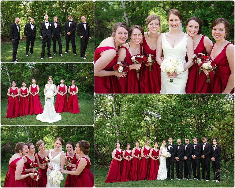 The Refuge Wedding Golf Course Oak Grove MN Leslie Larson Photography 13