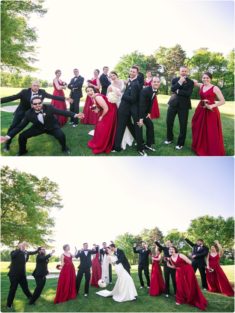 The Refuge Wedding Golf Course Oak Grove MN Leslie Larson Photography 18