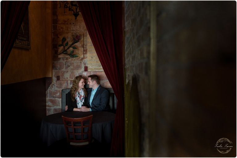 Amore Uptown engagement leslie larson photography